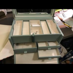 pottery barn wolf jewelry box